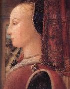 Fra Filippo Lippi Details of Portrait of a Woman with a Man at a Casement oil painting picture wholesale